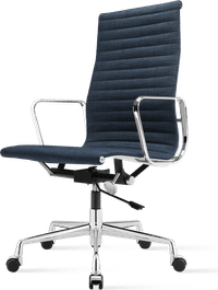 Eames Style Office Chair EA119 Fabric Blue image.