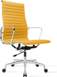 Eames Style Office Chair EA119 Fabric Yellow image.