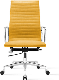 Eames Style Office Chair EA119 Fabric Yellow image.