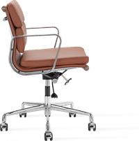 Eames Style Office Chair EA217 Leather Tan image.