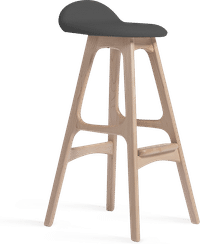 Erik Buch Bar Stool Charcoal Grey image.