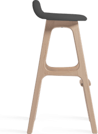 Erik Buch Bar Stool Charcoal Grey image.