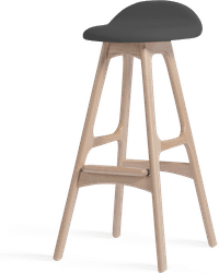 Erik Buch Bar Stool Charcoal Grey image.