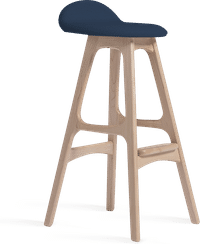 Erik Buch Bar Stool Aqua Blue image.