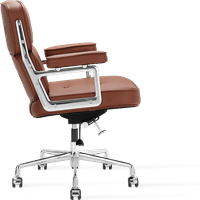 Eames Style ES104 Lobby Chair Tan image.