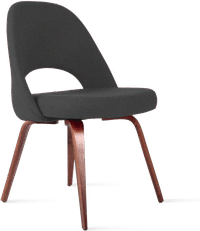 Executive Chair Armless Charcoal Grey image.