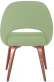 Executive Chair Armless Light Green image.