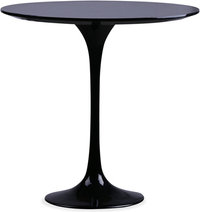 Tulip Side Table Fibreglass/Black image.