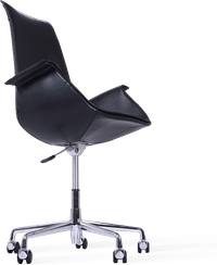 FK 6725 Tulip Lounge Chair - Castors Black  image.