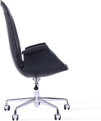 FK 6725 Tulip Lounge Chair - Castors Black  image.