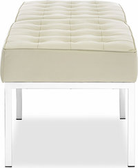 Knoll 3 seats  bench  Cream image.