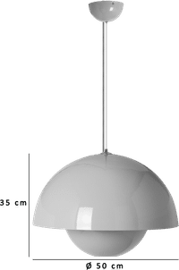 Flowerpot VP2 Pendant Lamp Green image.