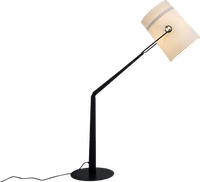 Foscarini Diesel Inspired Fork Style Floor Lamp Black image.