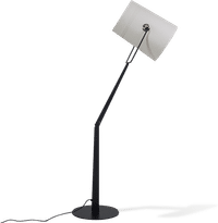 Foscarini Diesel Inspired Fork Style Floor Lamp Black image.