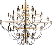 Chandelier 2097 Gold/Large image.