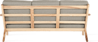 GE 290 Plank 3 Seater Sofa Light Pebble Grey/Ash Wood image.