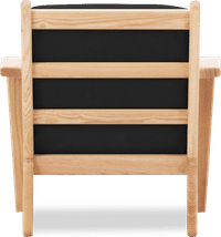 GE 290 Plank Chair Black/Ash Wood image.