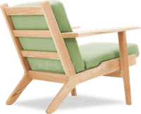 GE 290 Plank Chair Light Green/Ash Wood image.