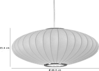 George Nelson Bubble Lamp Large image.