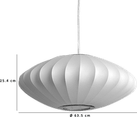 George Nelson Bubble Lamp Medium image.