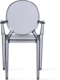 Louis Ghost Armchair Smoked Transparent image.