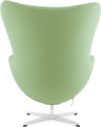 The Egg Chair Wool/Without piping/Light Green image.