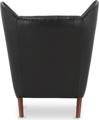 Teddy Bear Chair Premium Leather/Black  image.