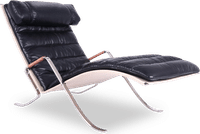 FK87 Style Grasshopper Lounge Chair Black  image.