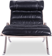 FK87 Style Grasshopper Lounge Chair Black  image.