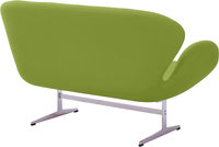 The Swan Sofa Wool/Light Green image.