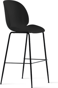 Beetle Style Barstool Black/Black image.
