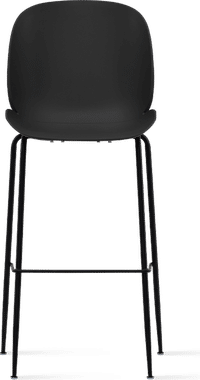 Beetle Style Barstool Black/Black image.