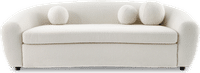 Half Moon Sofa Boucle image.