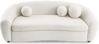 Half Moon Sofa Boucle image.