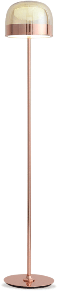 Equatore Style Floor Lamp  Rose Gold/Small image.