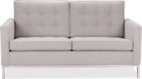 Knoll 2 Seater Sofa Wool/Light Pebble Grey image.