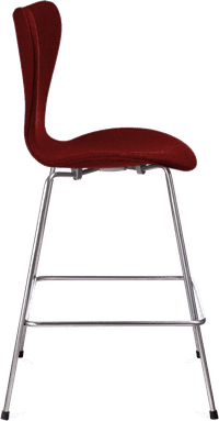 Series 7 Barstool Upholstered Red image.