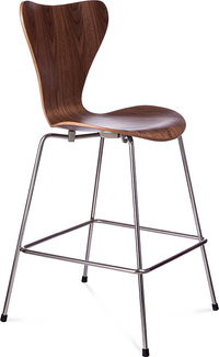 Series 7 Counter Stool Plywood/Walnut image.