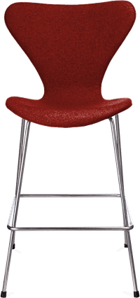 Series 7 Barstool Upholstered Red image.