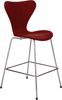 Series 7 Barstool Upholstered Red image.