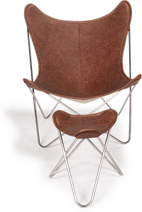 Butterfly Chair Without throw/Black  image.