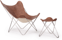 Butterfly Chair Without throw/Black  image.