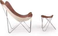 Butterfly Chair Without throw/Black  image.