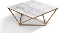 Jasmine Coffee Table  White Marble image.