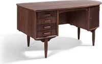 Leon Desk Walnut Veneer image.