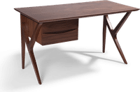 Nord Desk Walnut Veneer image.