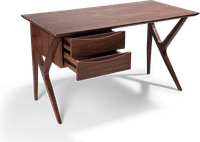 Nord Desk Walnut Veneer image.