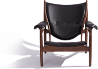 Chieftains Chair Black/Walnut image.