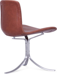 PK9 Chair  Dark Tan image.