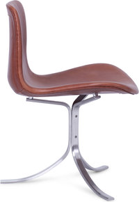 PK9 Chair  Dark Tan image.